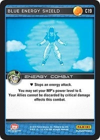 Blue Energy Shield (19) [PER] - Dragon Ball Z TCG Single