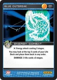 Blue Outbreak (21) [PER] - Dragon Ball Z TCG Single