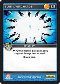 Blue Overcharge (22) [PER] - Dragon Ball Z TCG Single