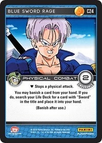 Blue Sword Rage (24) [PER] - Dragon Ball Z TCG Single