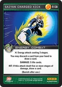 Saiyan Charged Kick (138) [PER] - Dragon Ball Z TCG Single