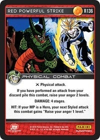 Red Powerful Strike (136) [PER] - Dragon Ball Z TCG Single