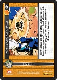 Orange Charging Drill (34) [PER] - Dragon Ball Z TCG Single