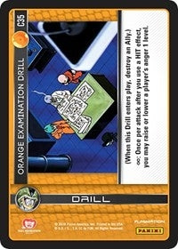 Orange Examination Drill (35) [PER] - Dragon Ball Z TCG Single