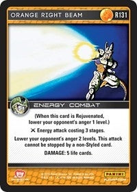 Orange Right Beam (131) [PER] - Dragon Ball Z TCG Single