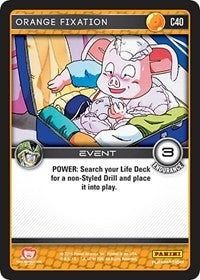 Orange Fixation (40) [PER] - Dragon Ball Z TCG Single