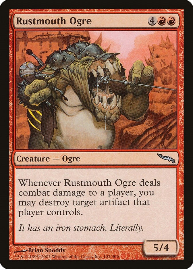 Rustmouth Ogre (103) [MRD] - MTG Single