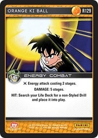 Orange Ki Ball (129) [PER] - Dragon Ball Z TCG Single