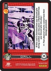 Red Cover Drill (44) [PER] - Dragon Ball Z TCG Single