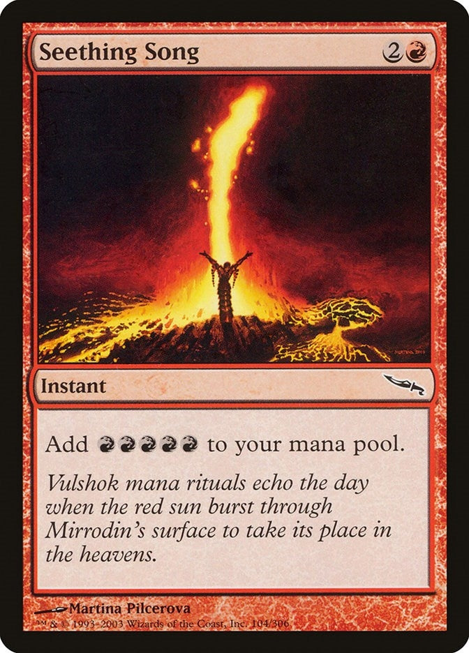 Seething Song (104) [MRD] - MTG Single