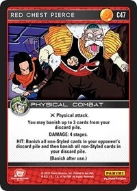 Red Chest Pierce (47) [PER] - Dragon Ball Z TCG Single