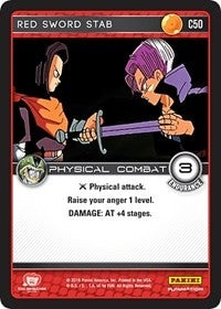 Red Sword Stab (50) [PER] - Dragon Ball Z TCG Single