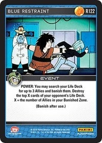 Blue Restraint (122) [PER] - Dragon Ball Z TCG Single