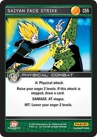 Saiyan Face Strike (55) [PER] - Dragon Ball Z TCG Single