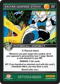 Saiyan Leaping Strike (57) [PER] - Dragon Ball Z TCG Single