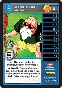 Master Roshi - Expectant (61) [PER] - Dragon Ball Z TCG Single