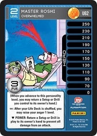 Master Roshi - Overwhelmed (62) [PER] - Dragon Ball Z TCG Single