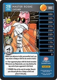 Master Roshi - Catcher (63) [PER] - Dragon Ball Z TCG Single