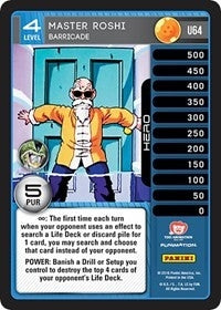 Master Roshi - Barricade (64) [PER] - Dragon Ball Z TCG Single