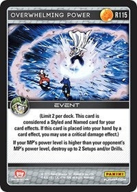 Overwhelming Power (115) [PER] - Dragon Ball Z TCG Single