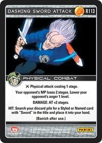 Dashing Sword Attack (113) [PER] - Dragon Ball Z TCG Single