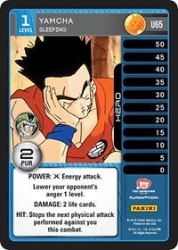 Yamcha - Sleeping (65) [PER] - Dragon Ball Z TCG Single