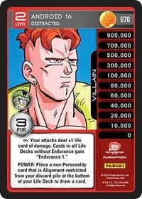 Android 16 - Distracted (70) [PER] - Dragon Ball Z TCG Single