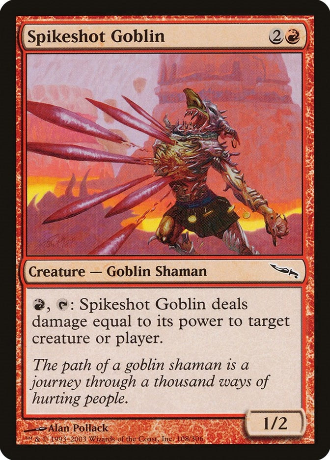 Spikeshot Goblin (108) [MRD] - MTG Single