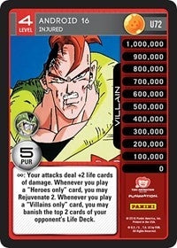 Android 16 - Injured (72) [PER] - Dragon Ball Z TCG Single