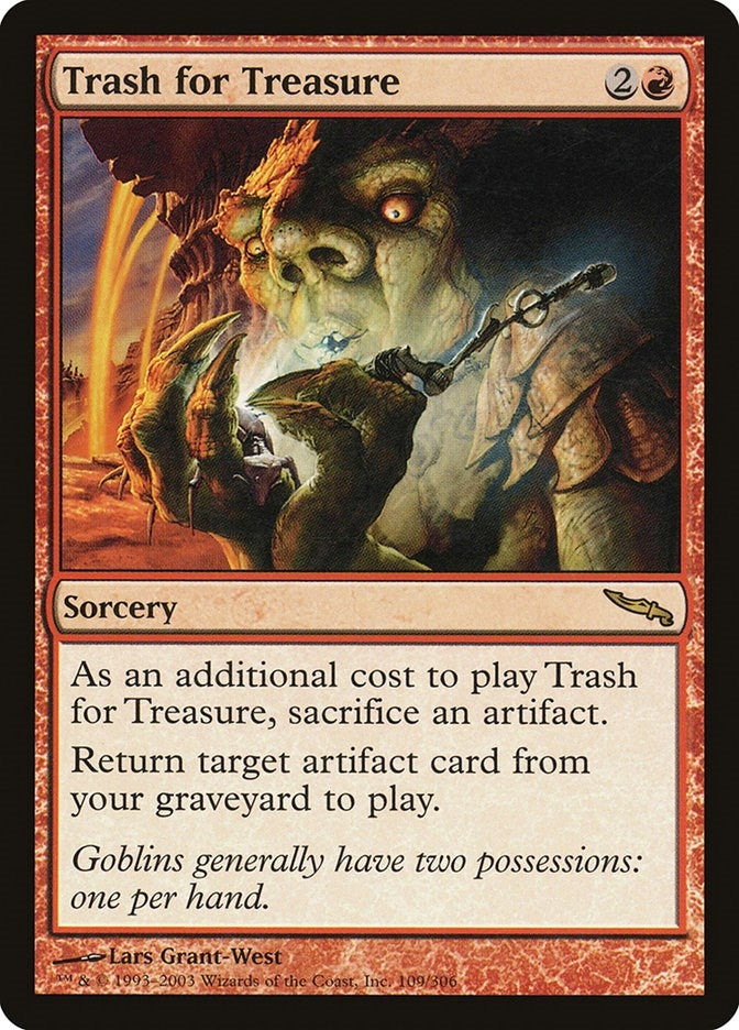 Trash for Treasure (109) [MRD] - MTG Single