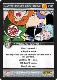 Master Roshi’s Back Strike (102) [PER] - Dragon Ball Z TCG Single
