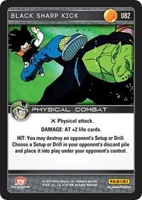 Black Sharp Kick (82) [PER] - Dragon Ball Z TCG Single
