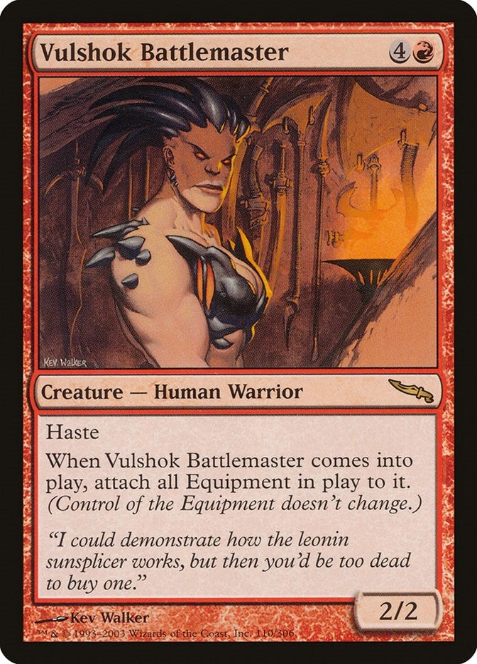 Vulshok Battlemaster (110) [MRD] - MTG Single