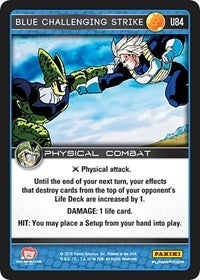 Blue Challenging Strike (84) [PER] - Dragon Ball Z TCG Single