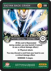Saiyan Back Crash (98) [PER] - Dragon Ball Z TCG Single