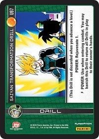 Saiyan Transformation Drill (97) [PER] - Dragon Ball Z TCG Single
