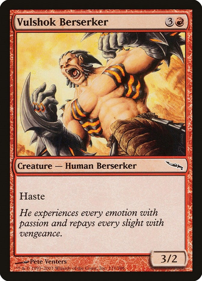 Vulshok Berserker (111) [MRD] - MTG Single