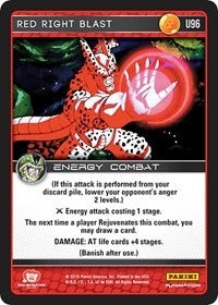 Red Right Blast (96) [PER] - Dragon Ball Z TCG Single