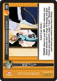 Orange Dressing Room (90) [PER] - Dragon Ball Z TCG Single