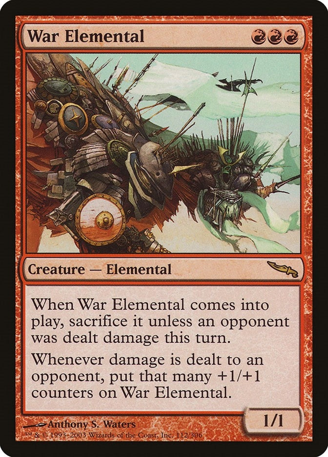 War Elemental (112) [MRD] - MTG Single