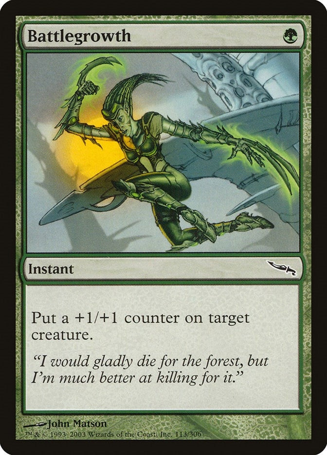 Battlegrowth (113) [MRD] - MTG Single