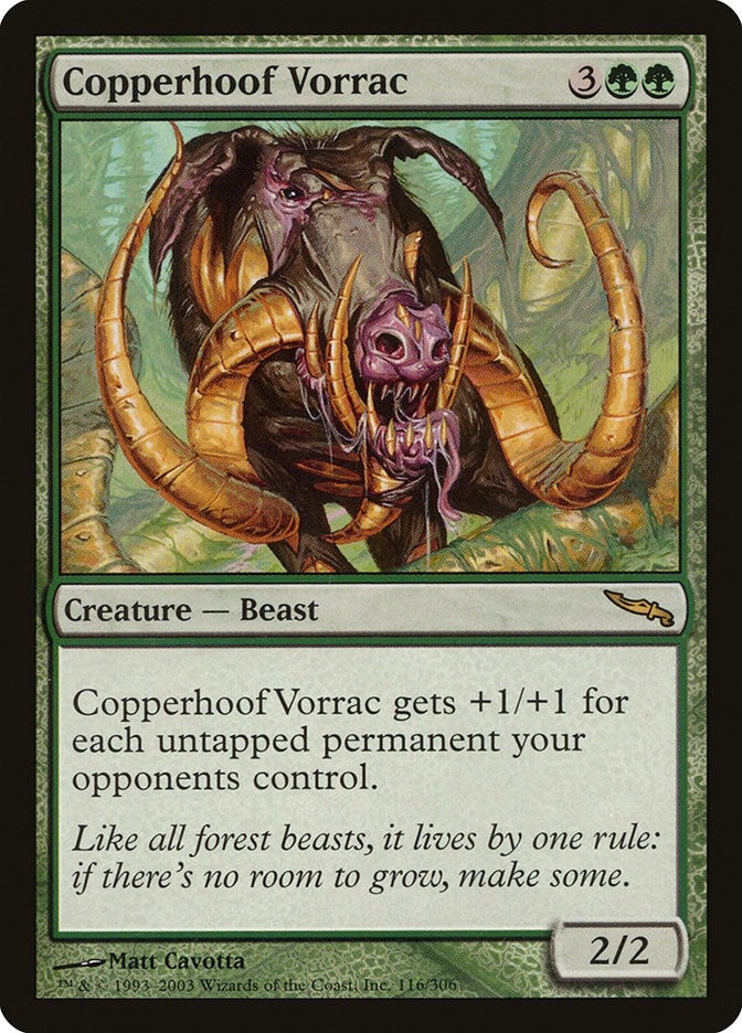 Copperhoof Vorrac (116) [MRD] - MTG Single