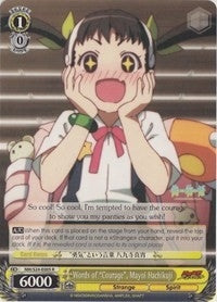 Words of ’Courage’ Mayoi Hachikuji (24005) [NM/S24] - Weiss Schwarz Single