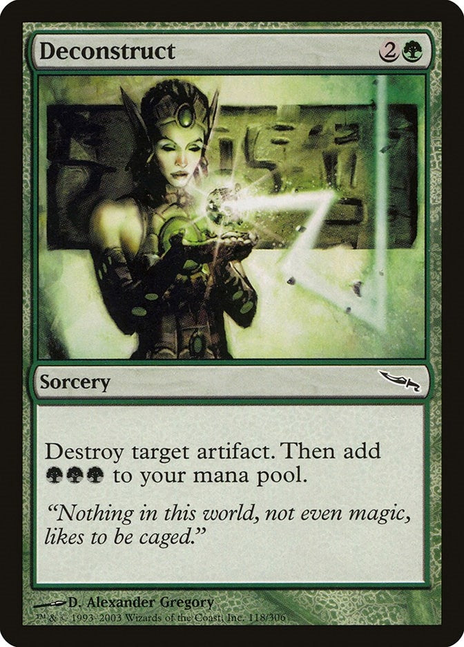 Deconstruct (118) [MRD] - MTG Single