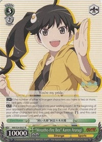 ’Wreathe-fire Bee’ Karen Araragi (24027) [NM/S24] - Weiss Schwarz Single