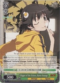 Bigger of the Sisters Karen Araragi (24028) [NM/S24] - Weiss Schwarz Single