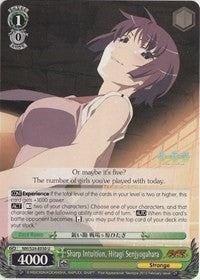 Sharp Intuition Hitagi Senjyogahara (24030) [NM/S24] - Weiss Schwarz Single
