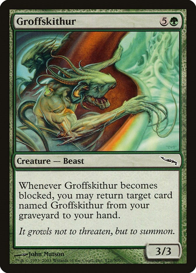 Groffskithur (121) [MRD] - MTG Single
