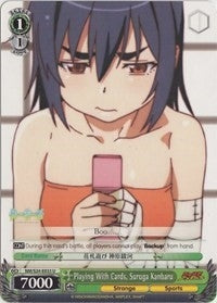 Playing With Cards Suruga Kanbaru (24033) [NM/S24] - Weiss Schwarz Single