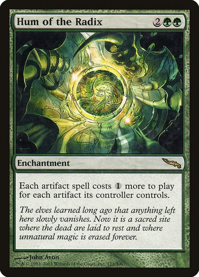 Hum of the Radix (122) [MRD] - MTG Single